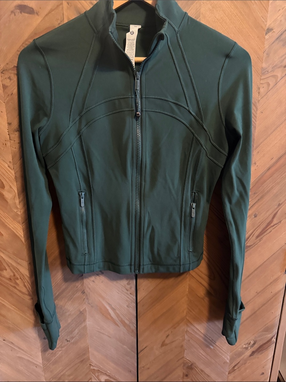 lululemon athletica Forest Green Full-Zip Utility Jacket
